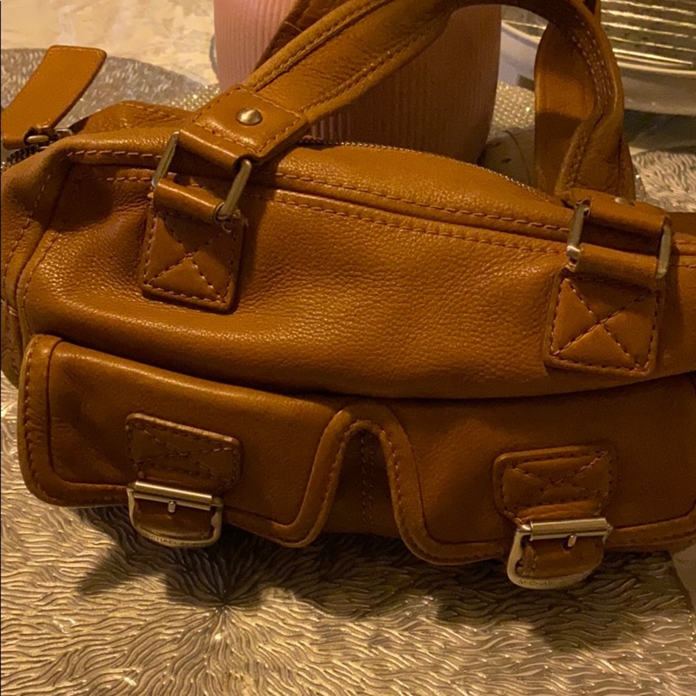 Tan Michael kors purse